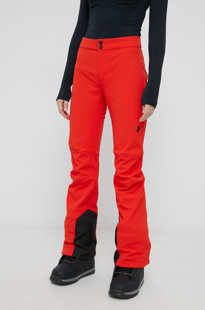 Peak Performance Pantaloni snowboard femei, culoarea rosu 2023 ❤️ Pret Super answear imagine noua 2022