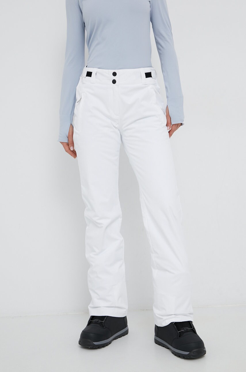 Rossignol pantaloni femei, culoarea alb