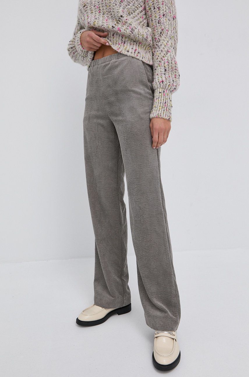 BIMBA Y LOLA – Pantaloni de catifea cord answear.ro imagine noua