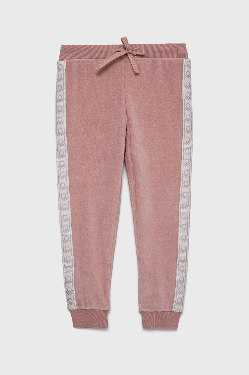 

United Colors of Benetton - Детски панталони, Розов