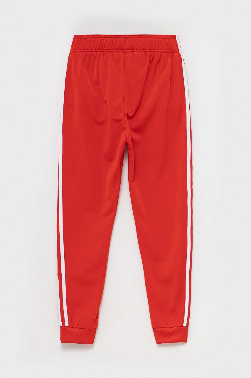 

Детские брюки adidas Originals цвет красный с аппликацией
