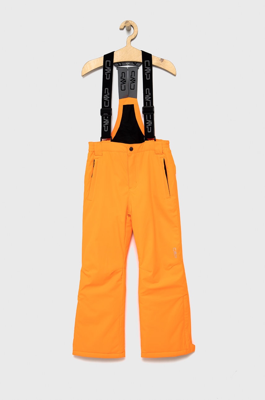 CMP pantaloni copii culoarea portocaliu