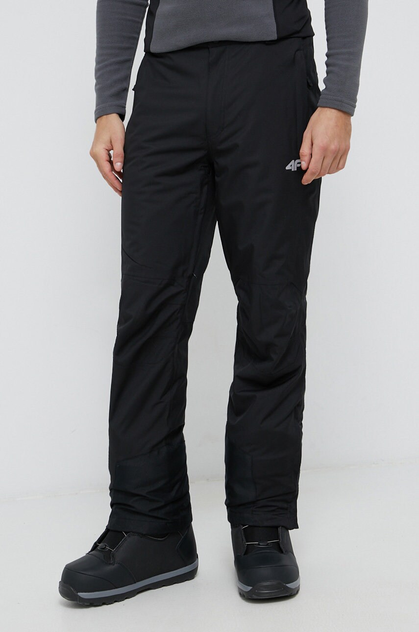 4f pantaloni bărbați, culoarea negru