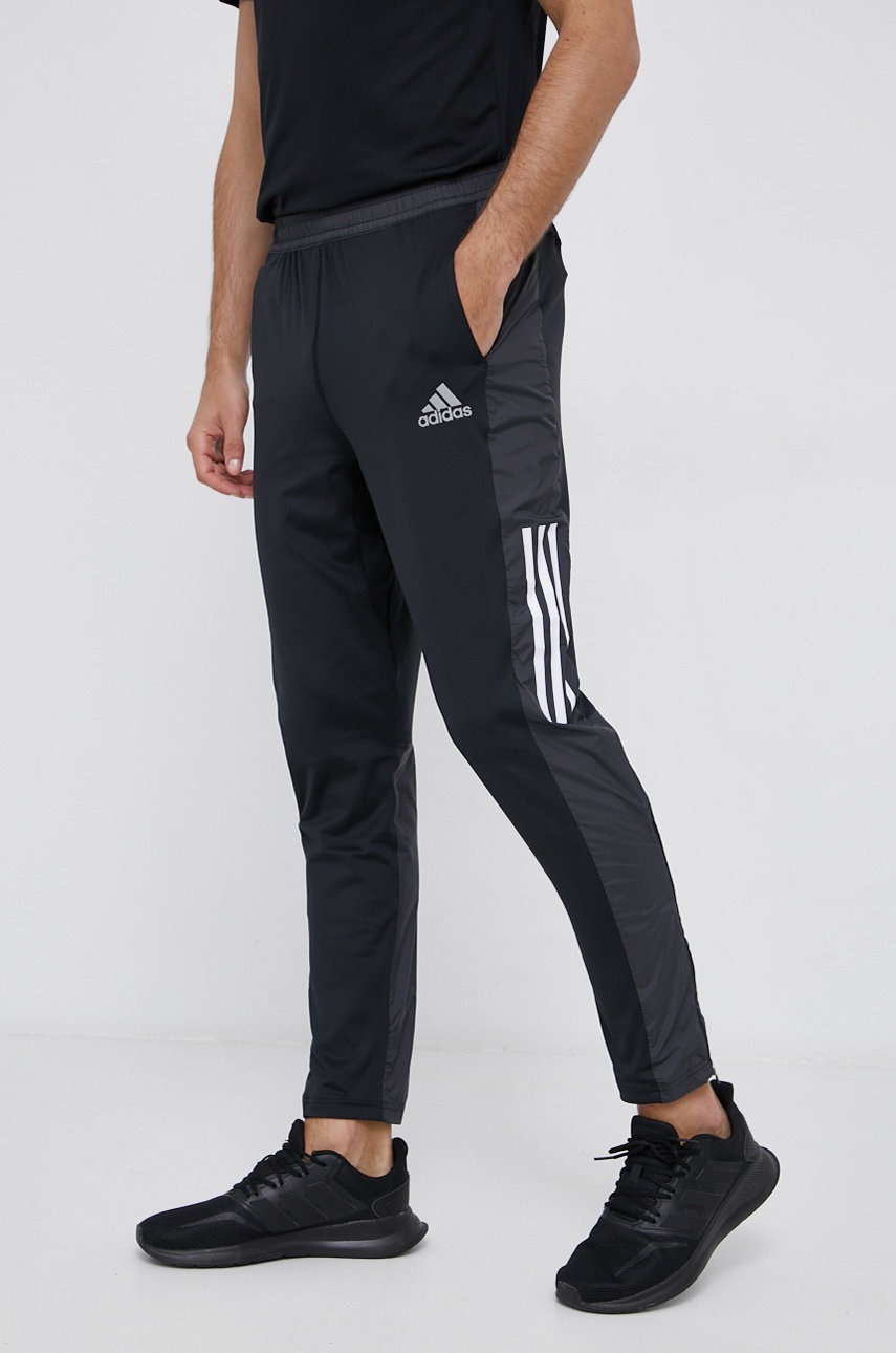 

Штани adidas Performance чоловічі колір чорний