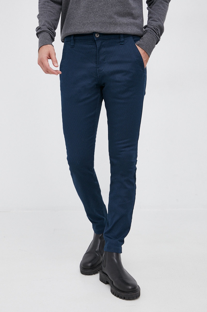 

Штани G-Star Raw чоловічі колір синій фасон chinos