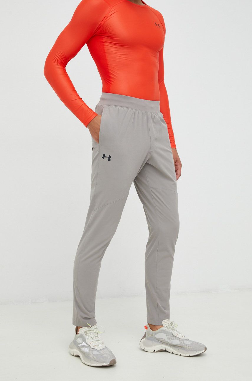 Under Armour Pantaloni Barbati, Culoarea Gri, Neted