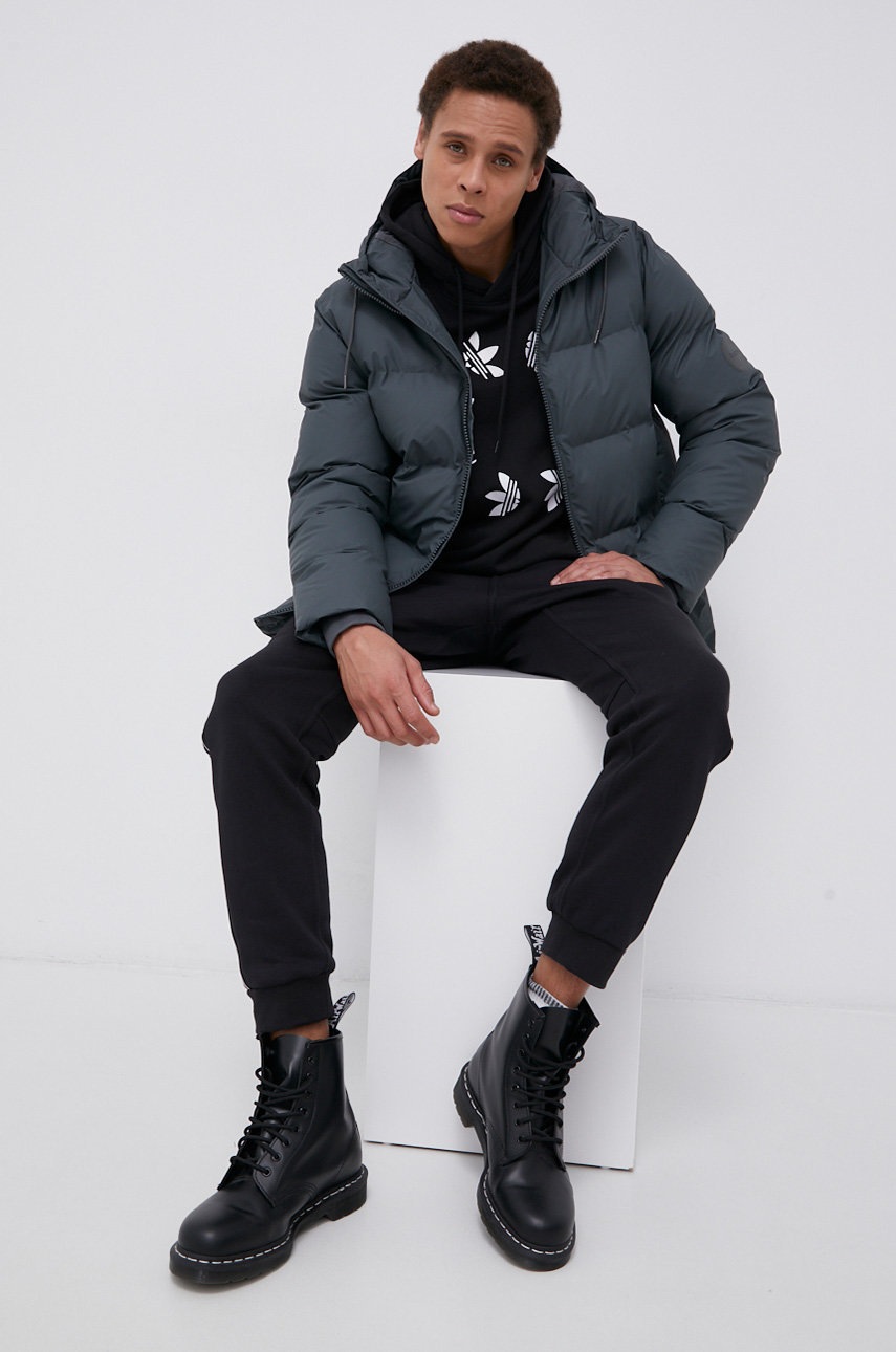 

Панталон adidas Originals H31288 мъжки в черно с изчистен дизайн, Черен