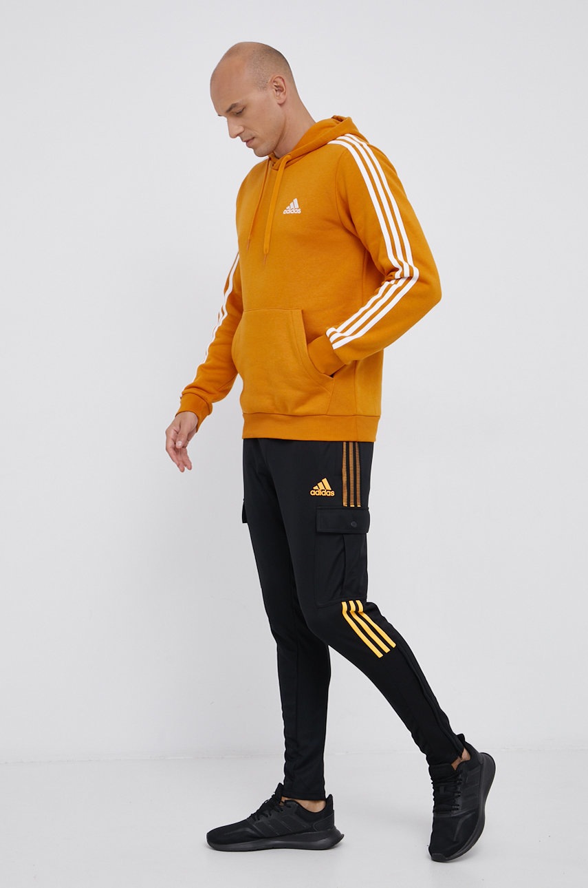 

Брюки adidas Performance H33676 мужские цвет чёрный гладкие