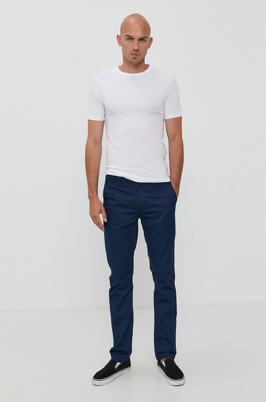 

Брюки Vans мужские цвет синий фасон chinos