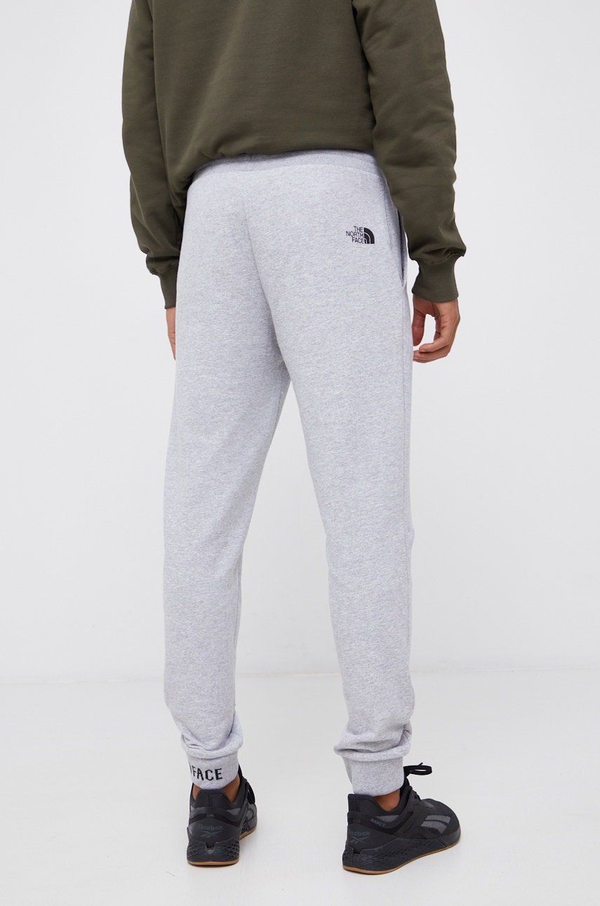 

Брюки The North Face мужские цвет серый гладкие