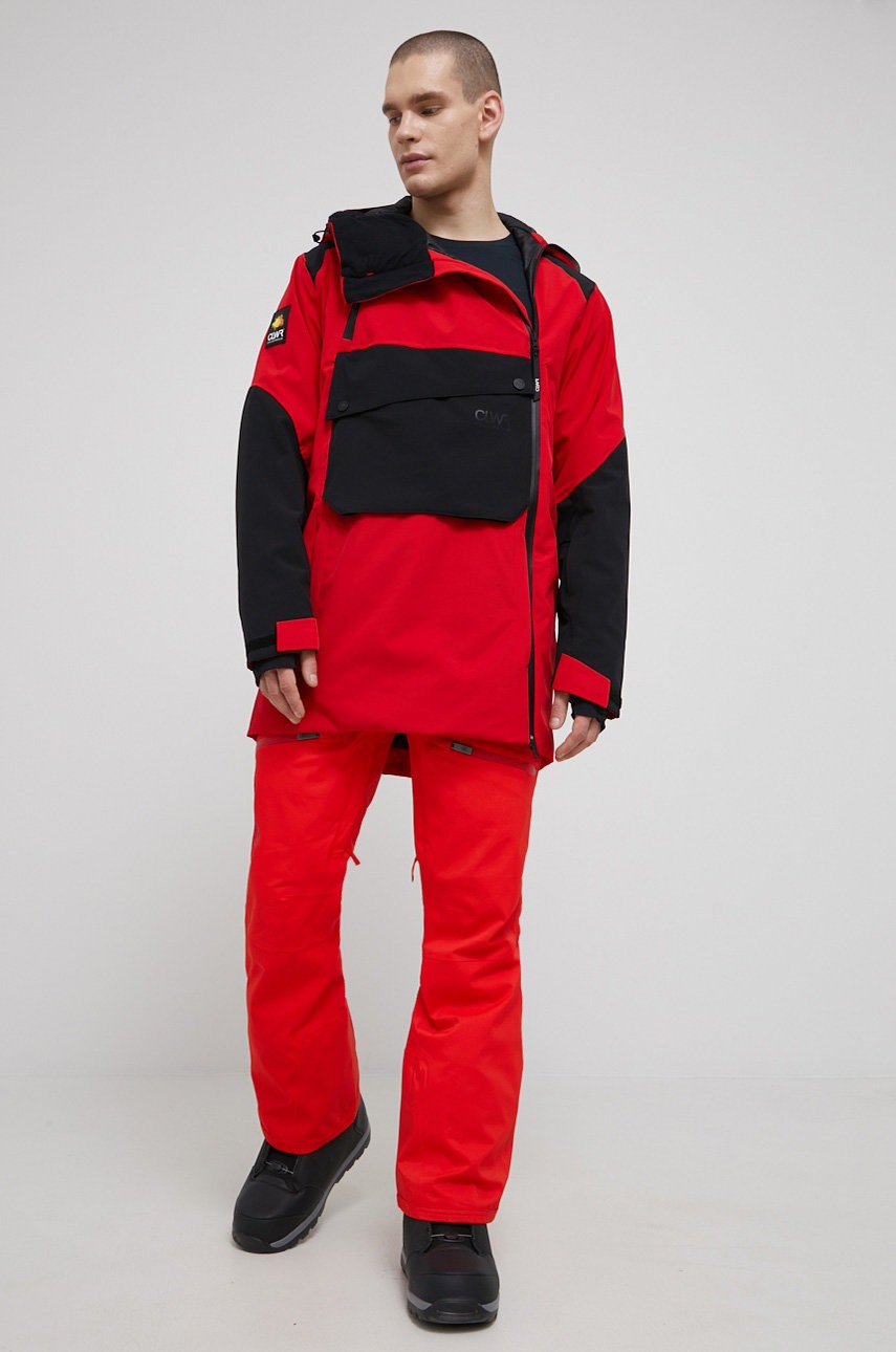 

Брюки The North Face мужское цвет красный