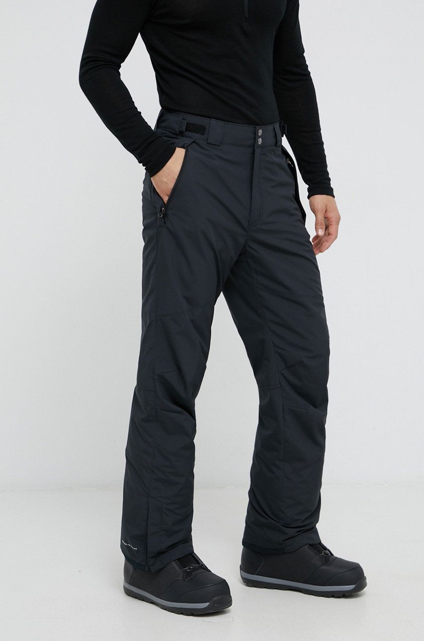 Columbia Pantaloni snowboard bărbați, culoarea negru answear.ro