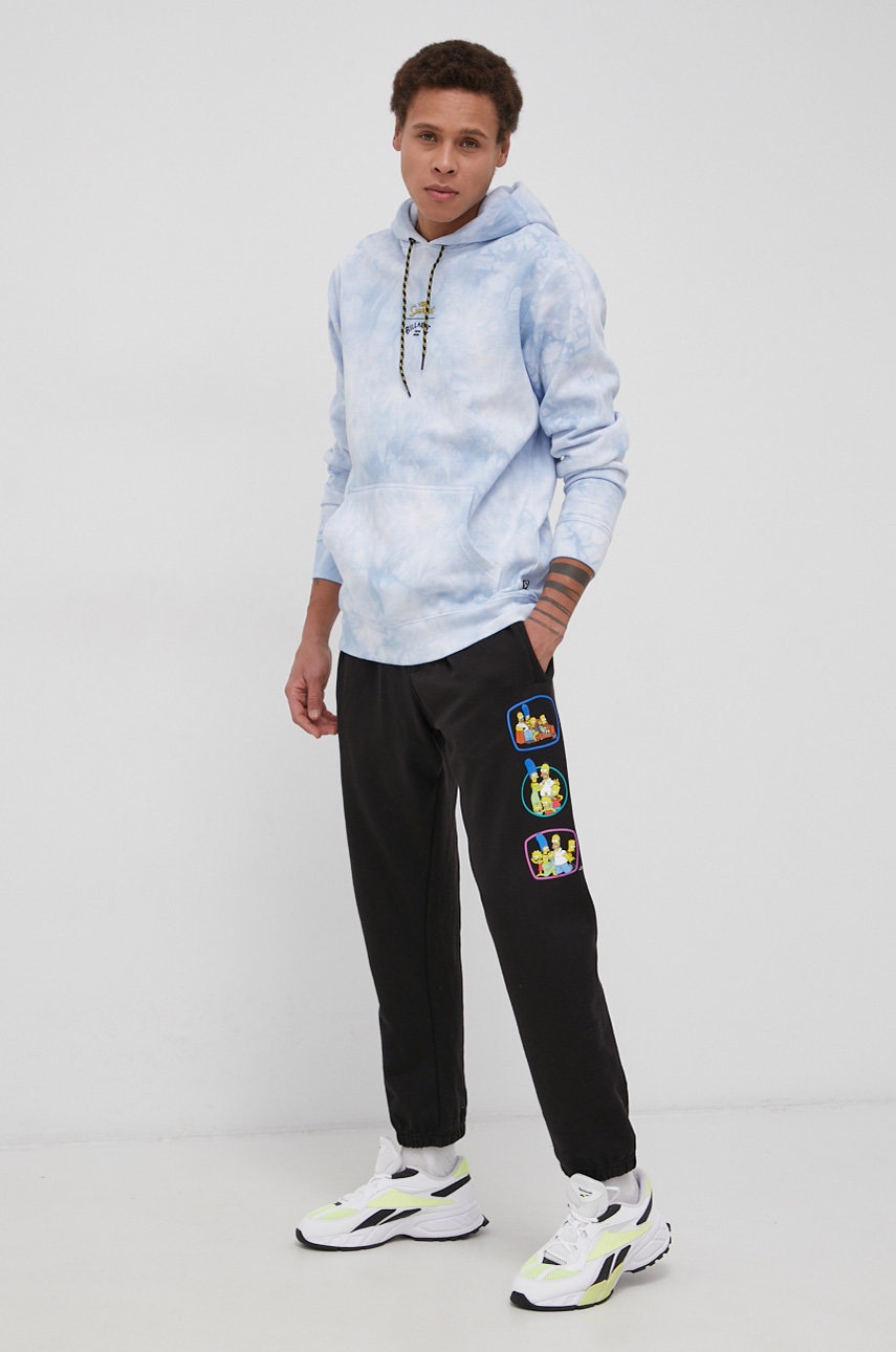 

Штани Billabong x The Simpsons чоловічі колір чорний з принтом