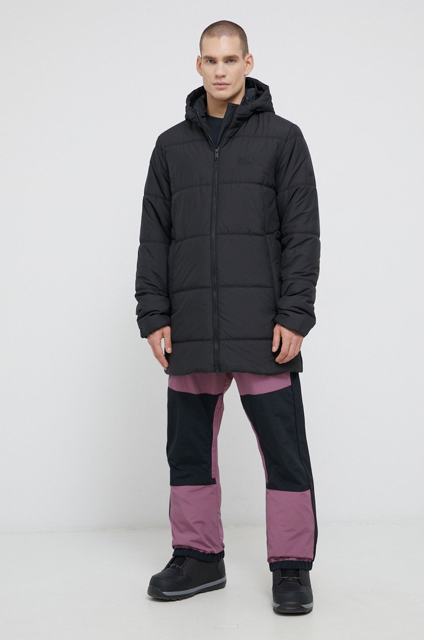 Poze Quiksilver Pantaloni snowboard bărbați, culoarea violet answear.ro 