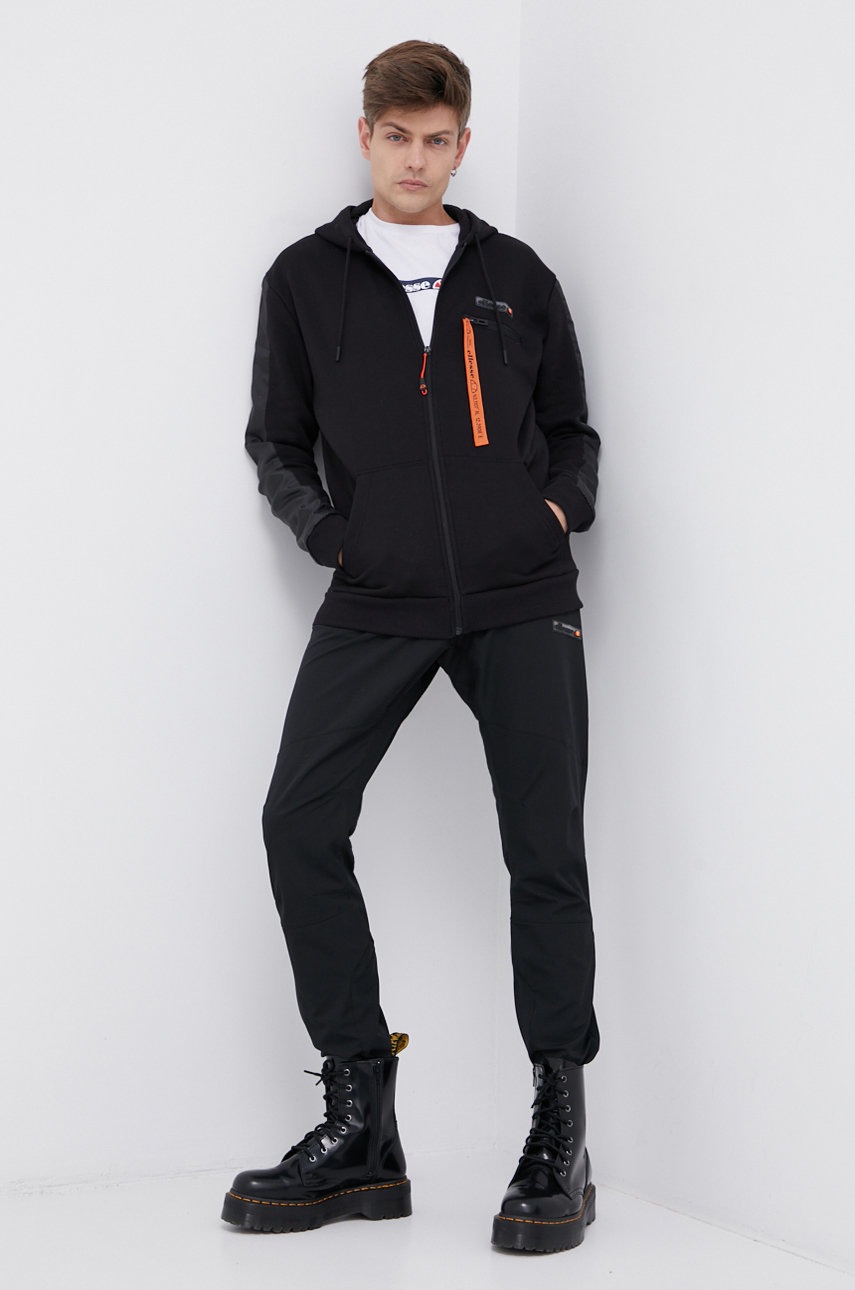 

Штани Ellesse чоловічі колір чорний пряме