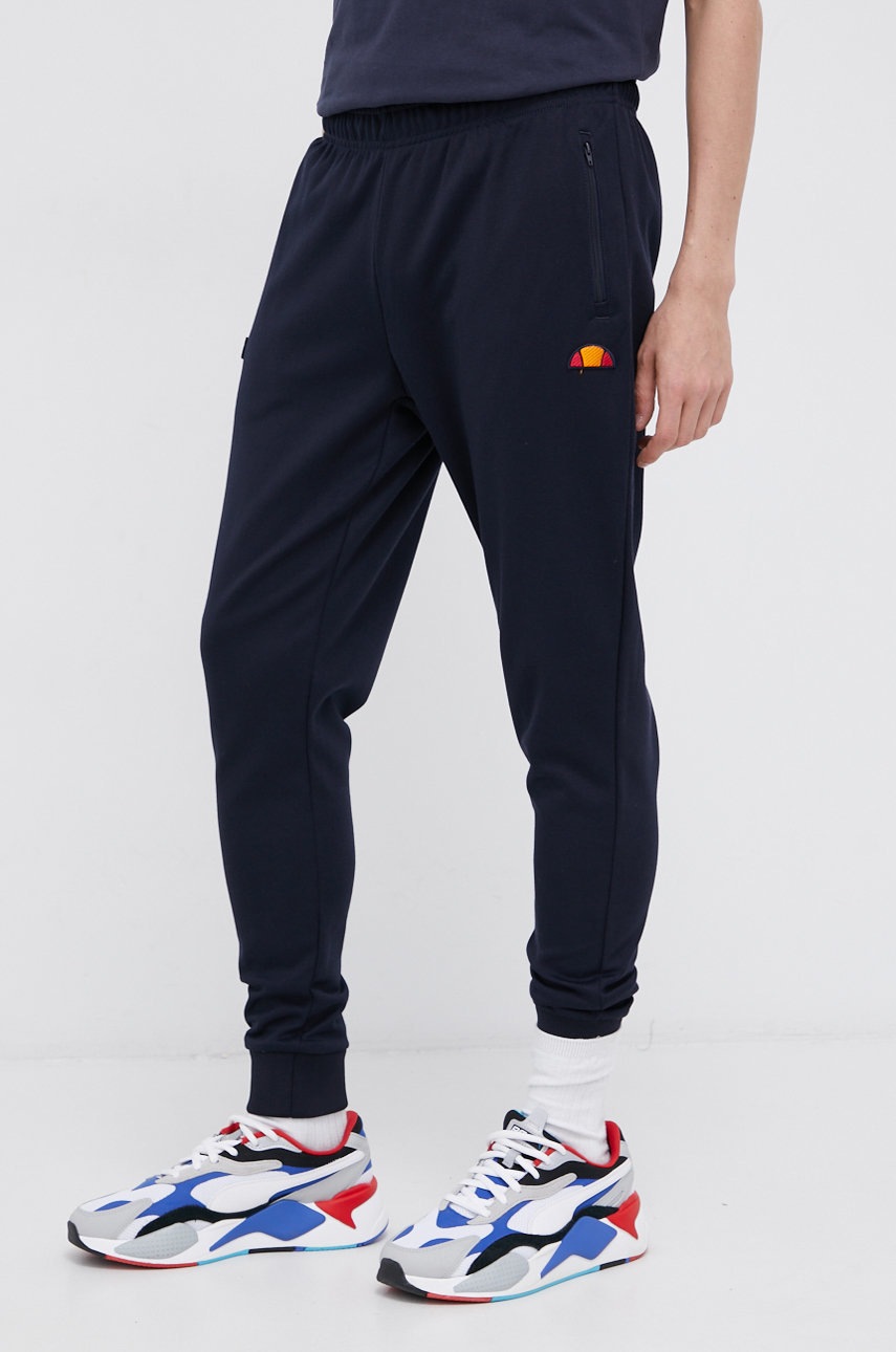 

Панталон Ellesse мъжки в тъмносиньо с изчистен дизайн, Тъмносин
