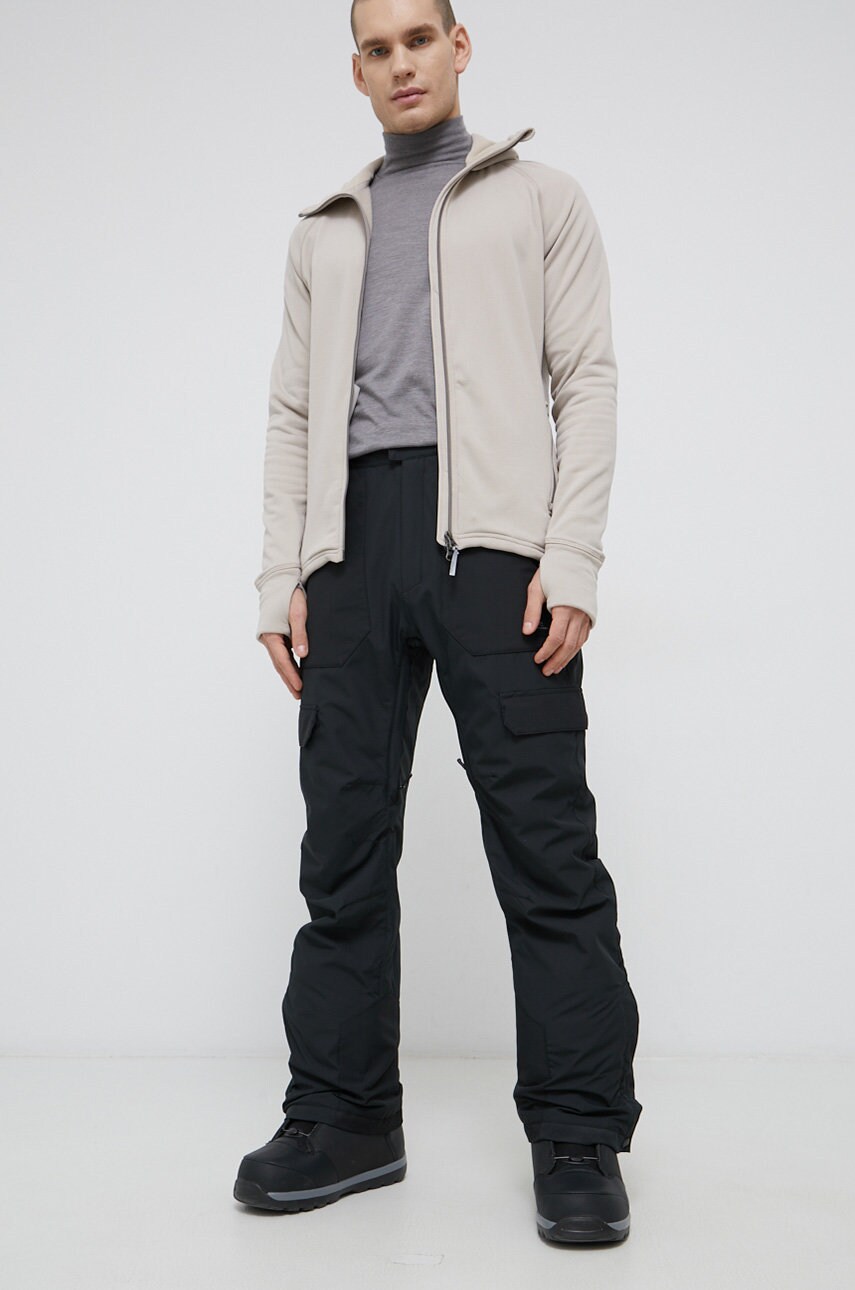 Rip curl pantaloni snowboard bărbați, culoarea negru