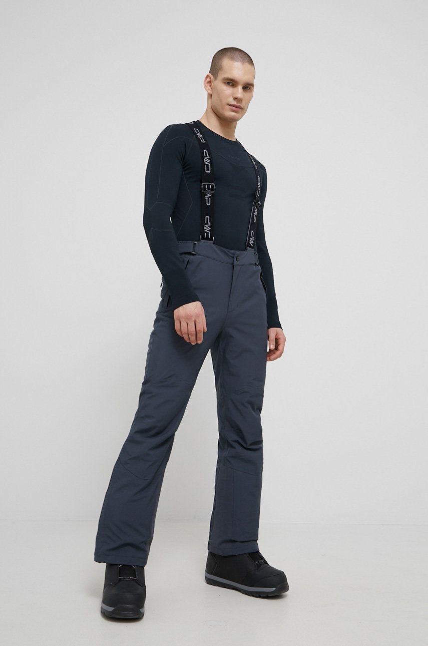 CMP pantaloni barbati, culoarea gri 2022 ❤️ Pret Super answear imagine noua 2022