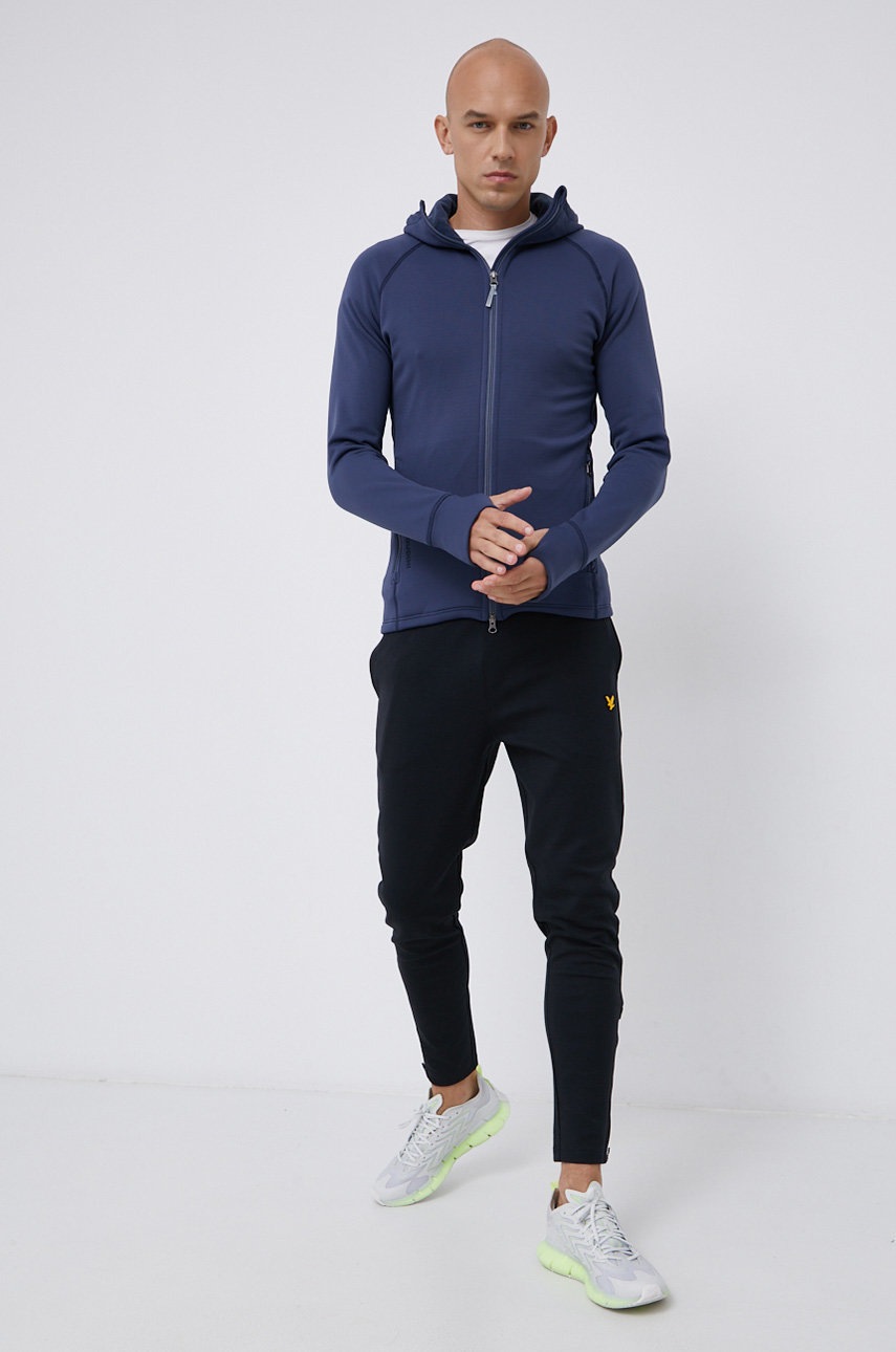 

Штани Lyle & Scott чоловічі колір чорний з аплікацією