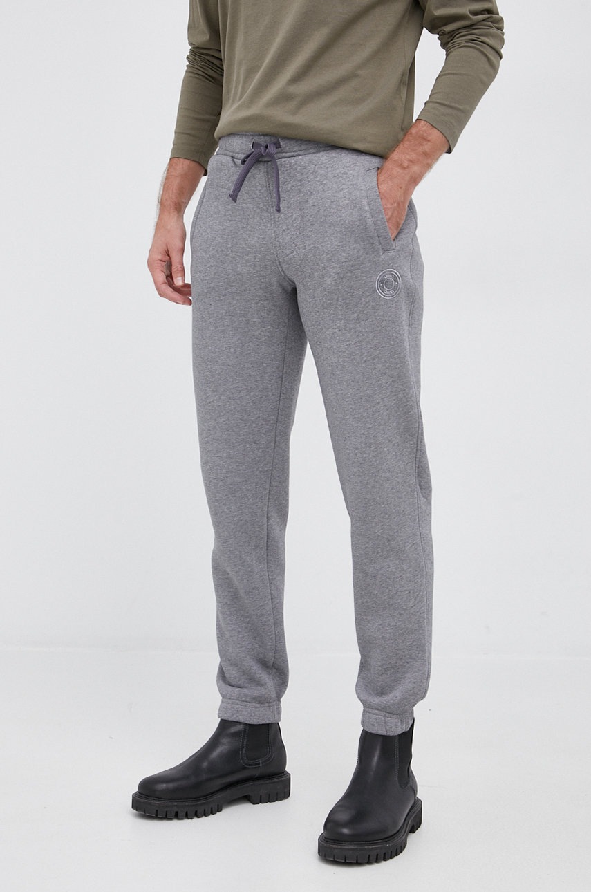 

Панталон Liu Jo в сиво със стандартна кройка, Сив