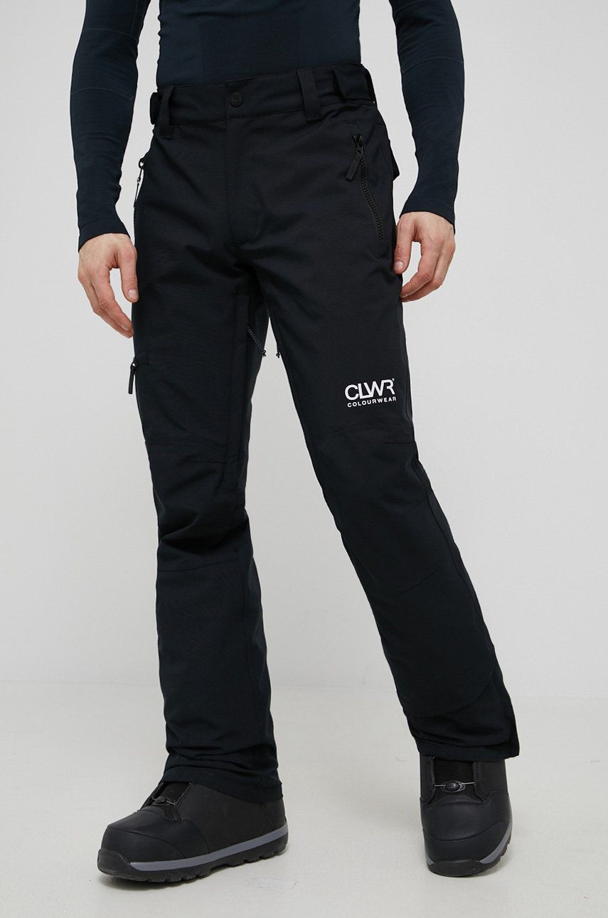 Colourwear pantaloni barbati, culoarea negru