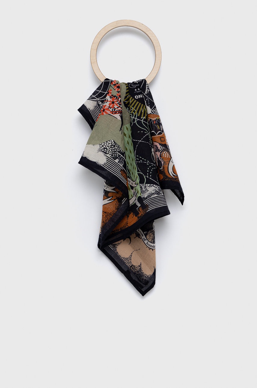 

Тънък шал Scotch & Soda с десен, Многоцветен