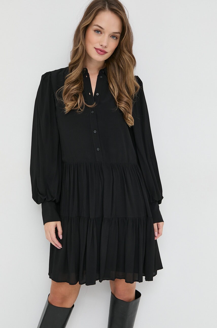 

Сукня Ivy & Oak Marla колір чорний mini oversize