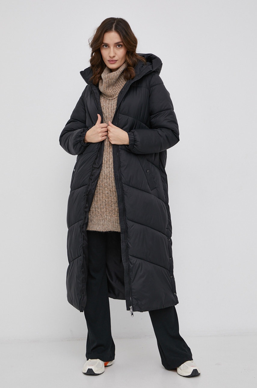 

Сукня з домішкою вовни Only колір коричневий mini oversize
