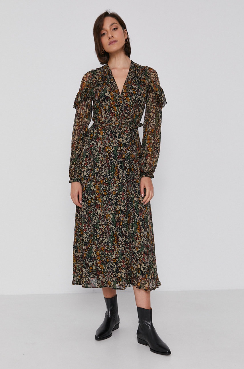 

Сукня Polo Ralph Lauren midi розкльошена