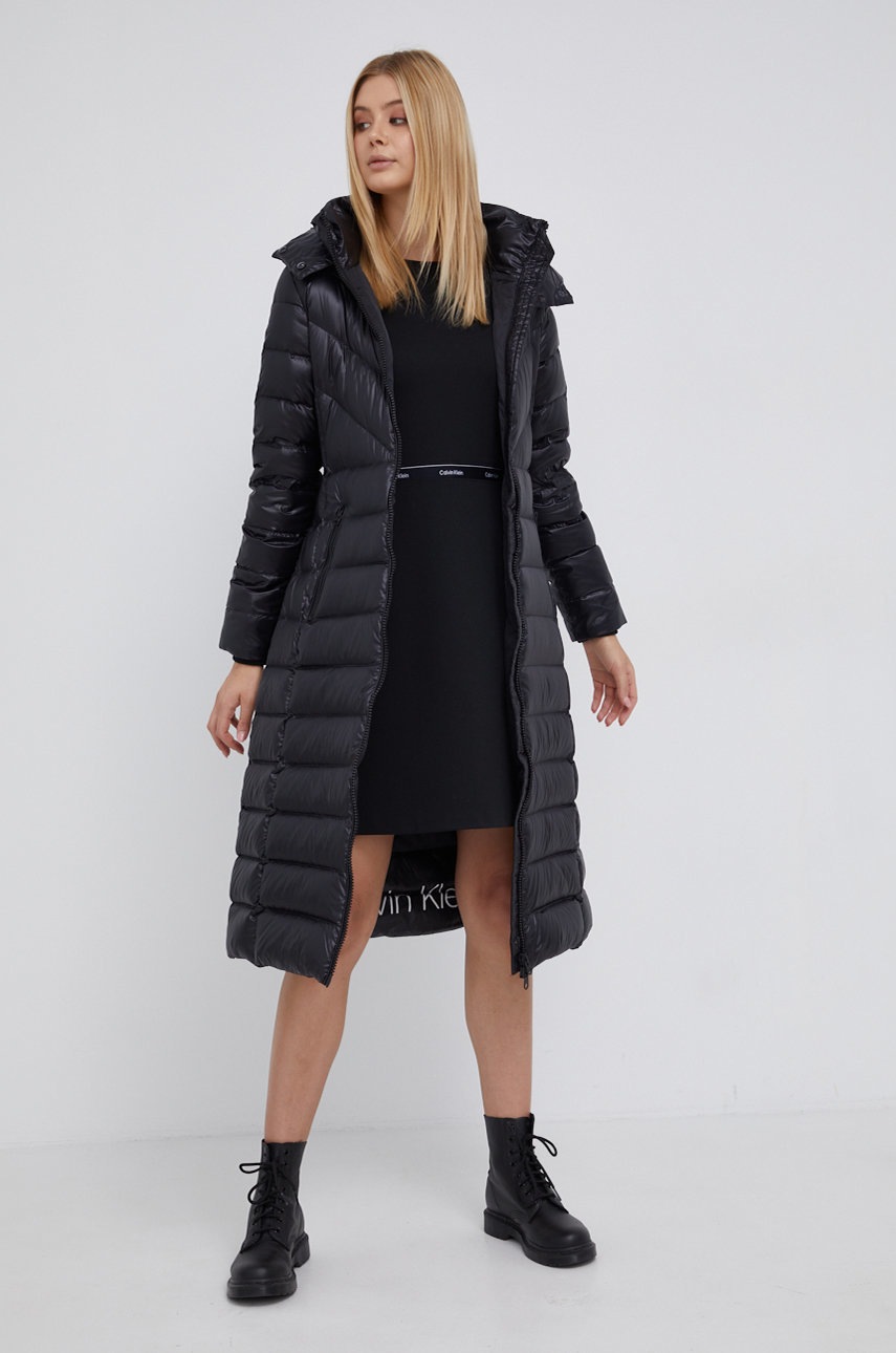 

Платье Calvin Klein цвет чёрный mini облигающая