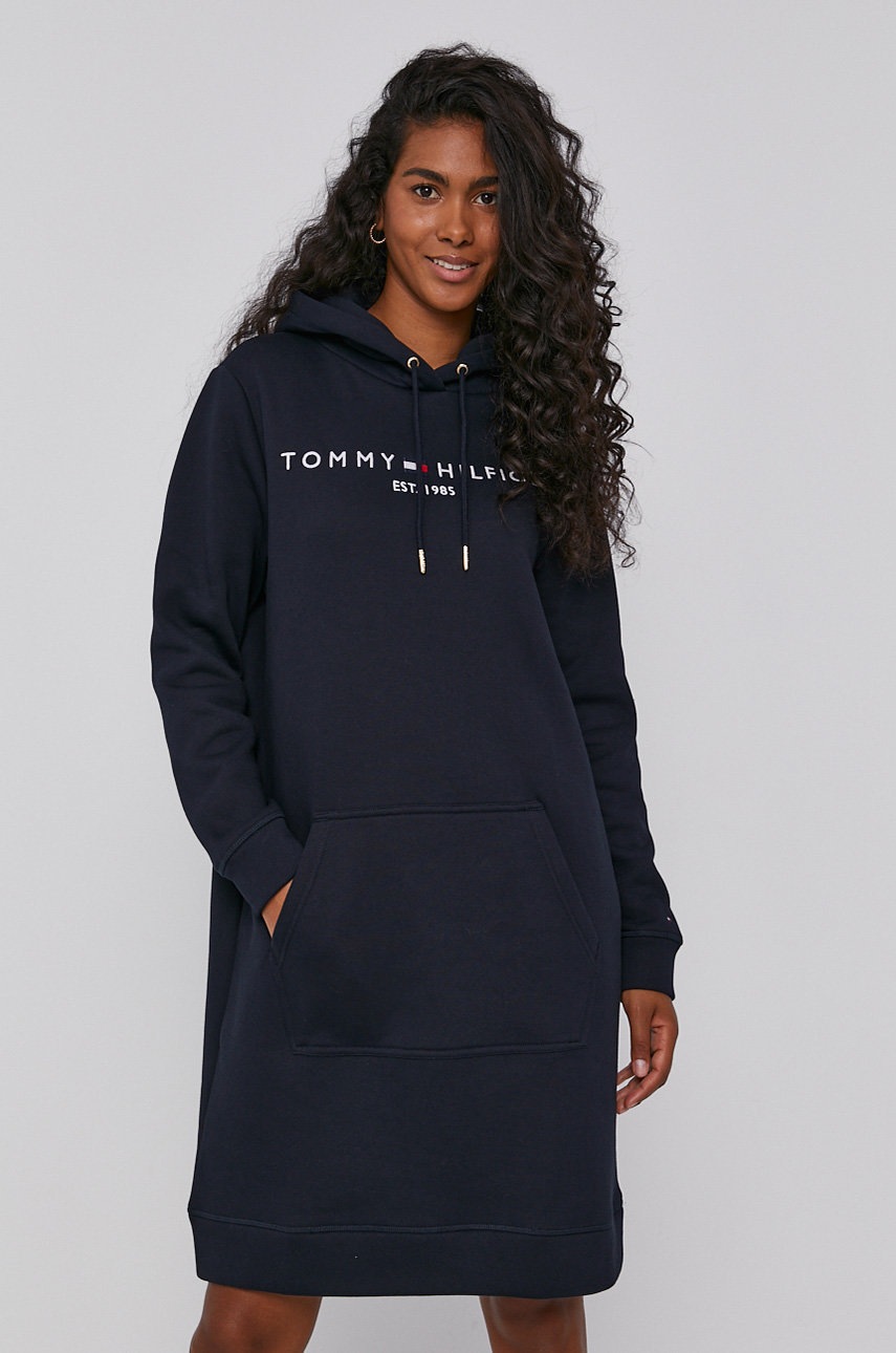 

Сукня Tommy Hilfiger колір синій mini oversize