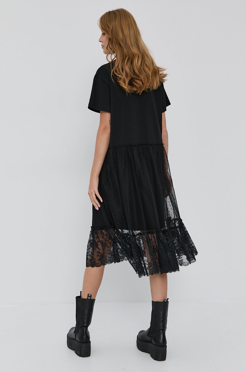 

Сукня Red Valentino колір чорний mini oversize