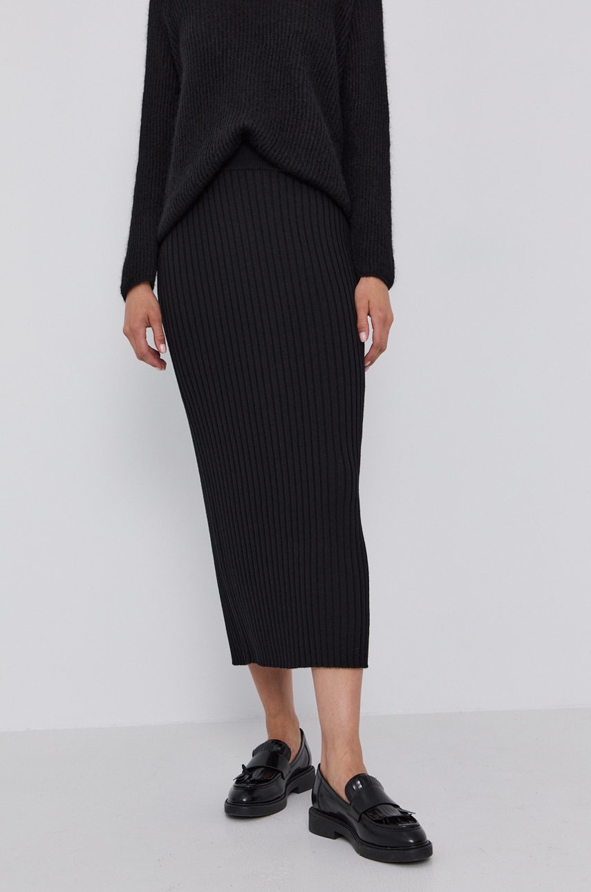 

Юбка Max Mara Leisure цвет чёрный midi карандаш