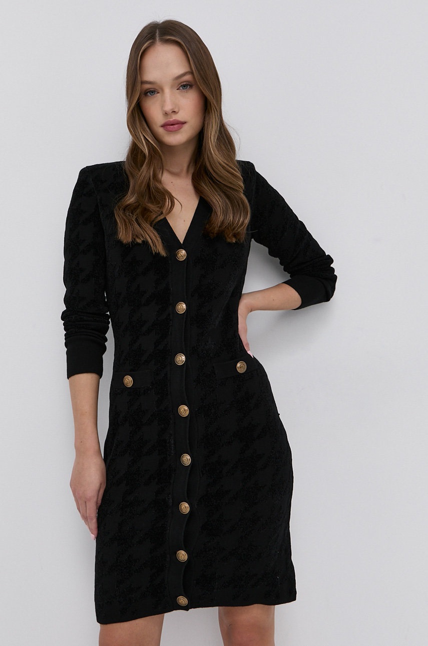 

Платье Marciano Guess цвет чёрный mini прямое