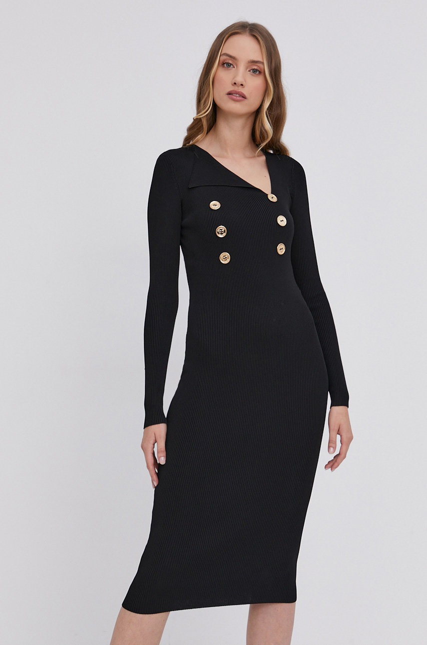 

Сукня Elisabetta Franchi колір чорний mini облягаюча