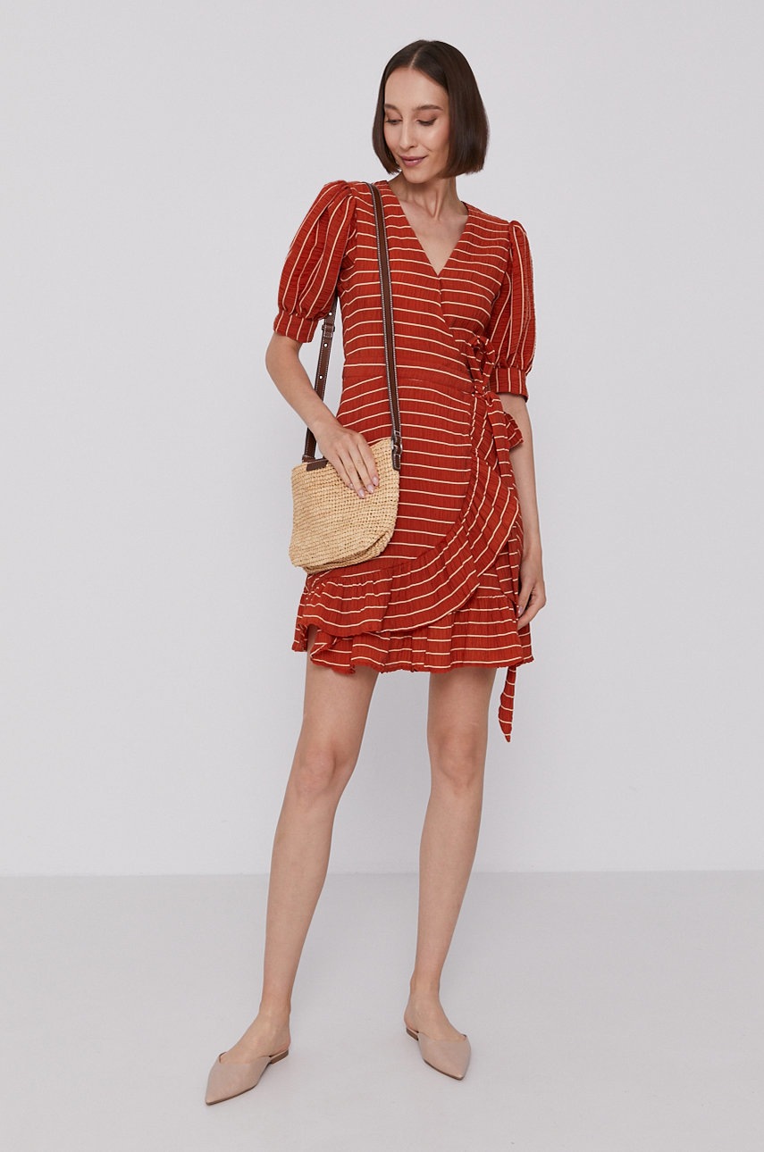 

Сукня Scotch & Soda колір коричневий mini розкльошена