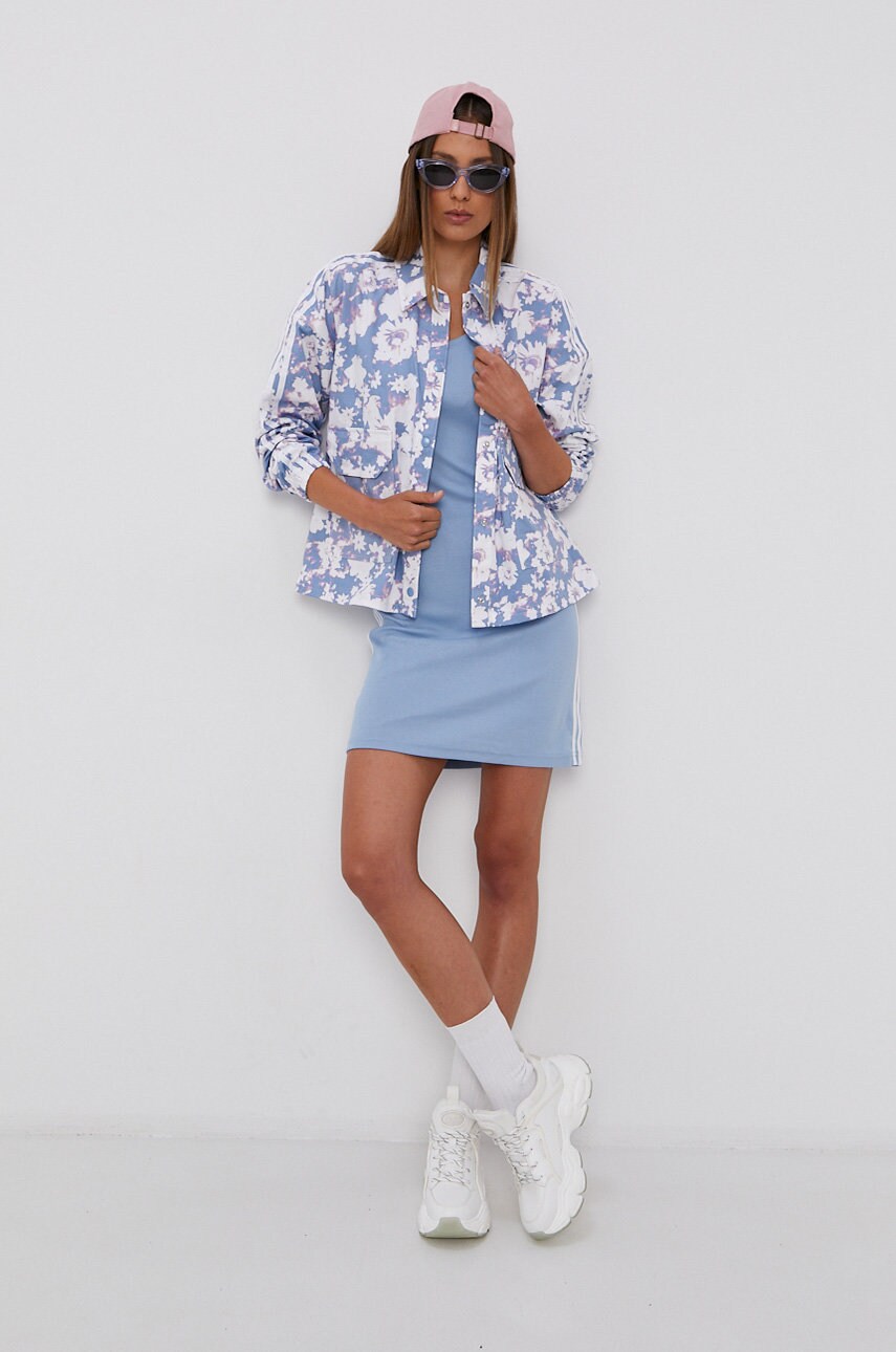 

Платье adidas Originals H34603 mini облегающее