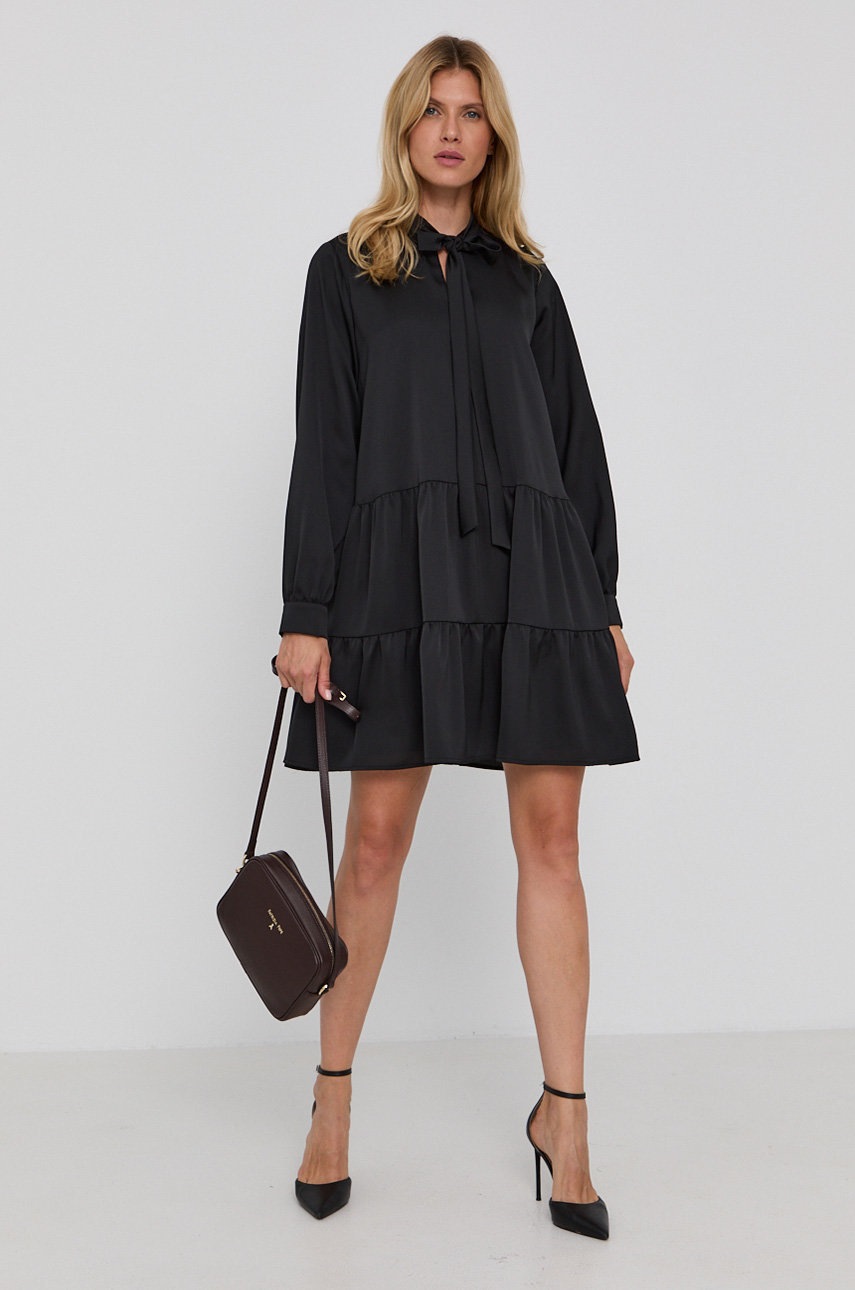 

Платье Marella Affix цвет чёрный mini oversize