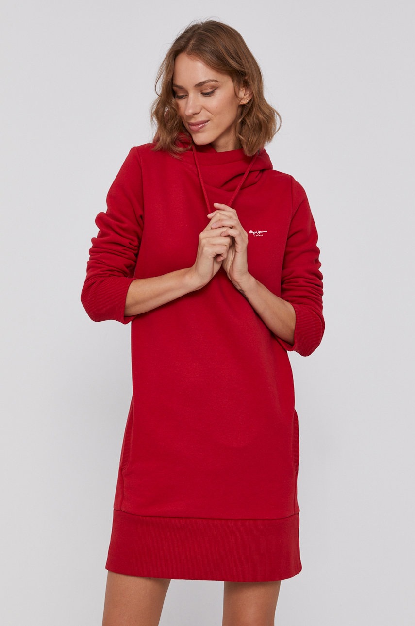 

Pepe Jeans - Рокля Gisela, Червен