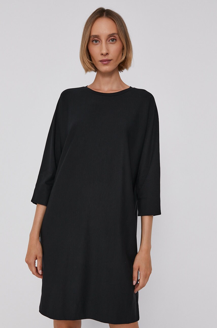 

Сукня Drykorn Tilesa колір чорний mini oversize