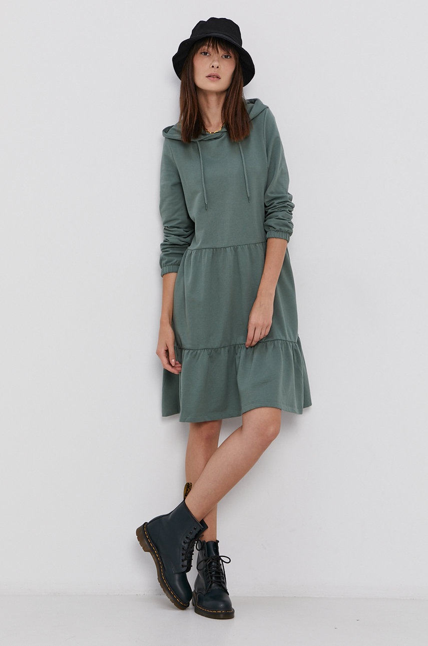 

Сукня Vero Moda колір зелений mini пряма
