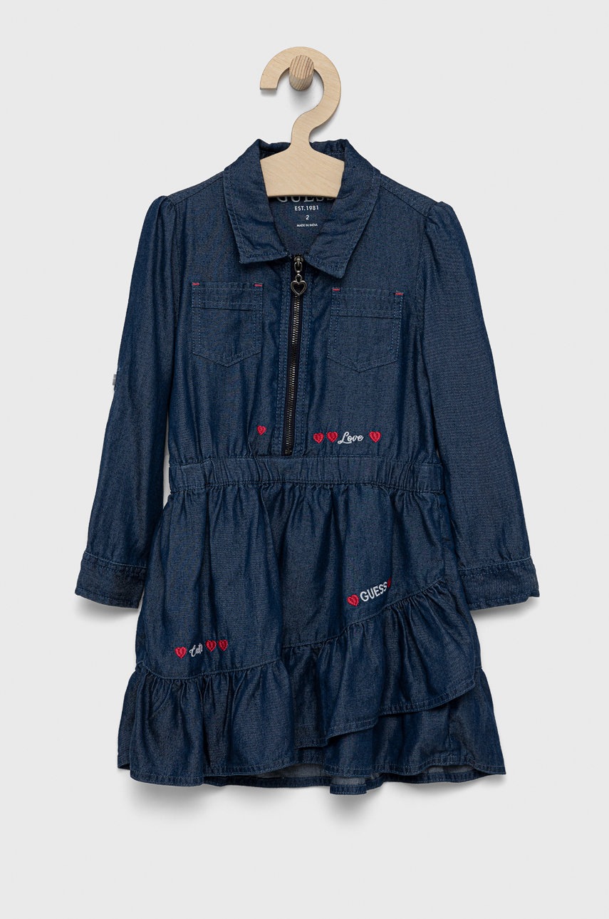 

Guess - Детска дънкова рокля, Тъмносин