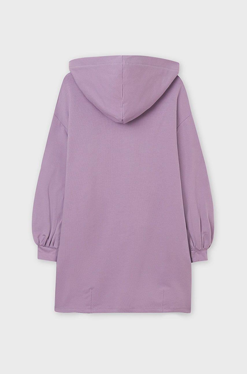 

Дитяча сукня Mayoral колір фіолетовий mini oversize