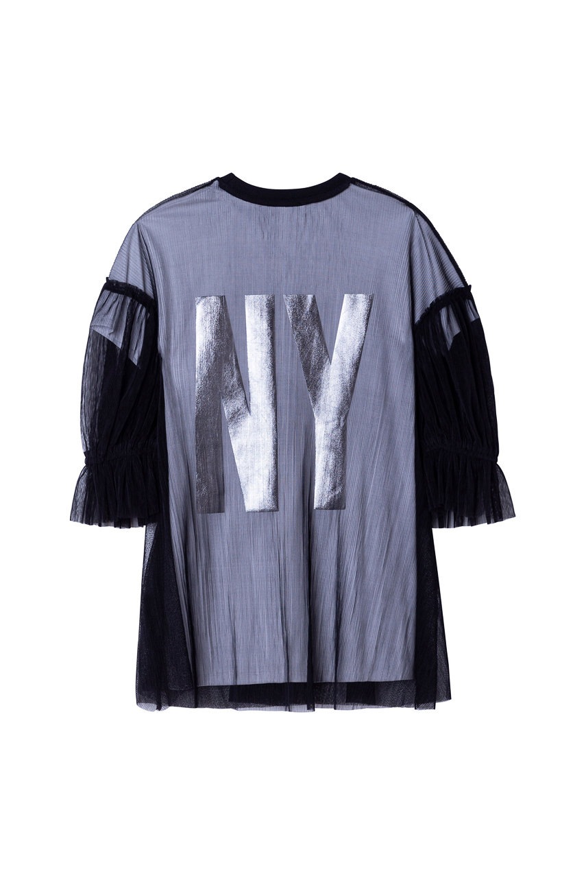 

Детское платье Dkny цвет чёрный mini прямое