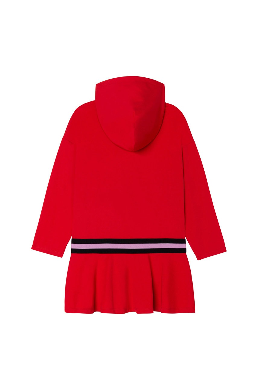 

Детское платье Dkny цвет красный mini прямое