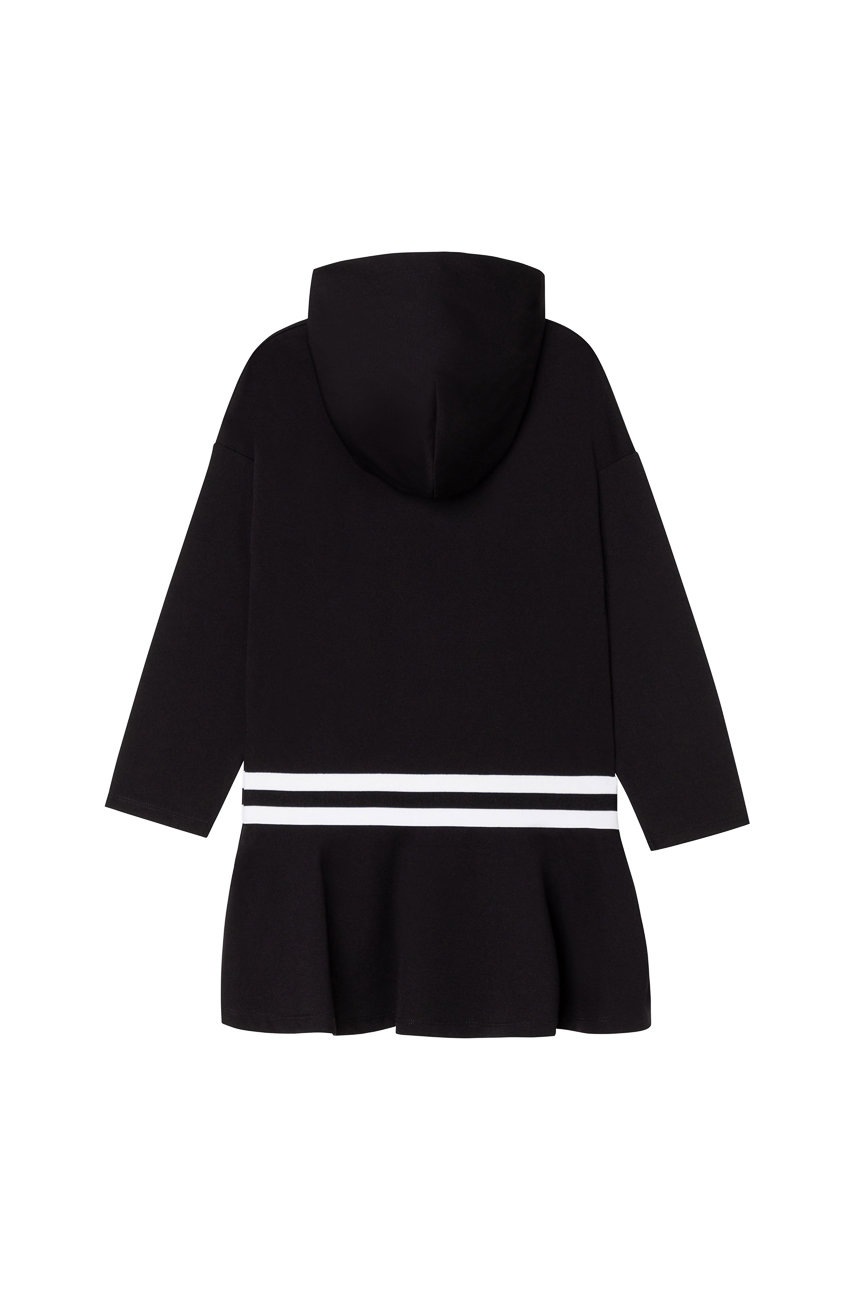 

Дитяча сукня Dkny колір чорний mini пряма