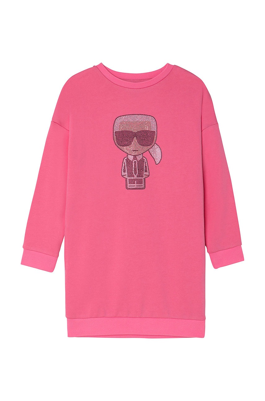 

Karl Lagerfeld - Детска рокля, Розов