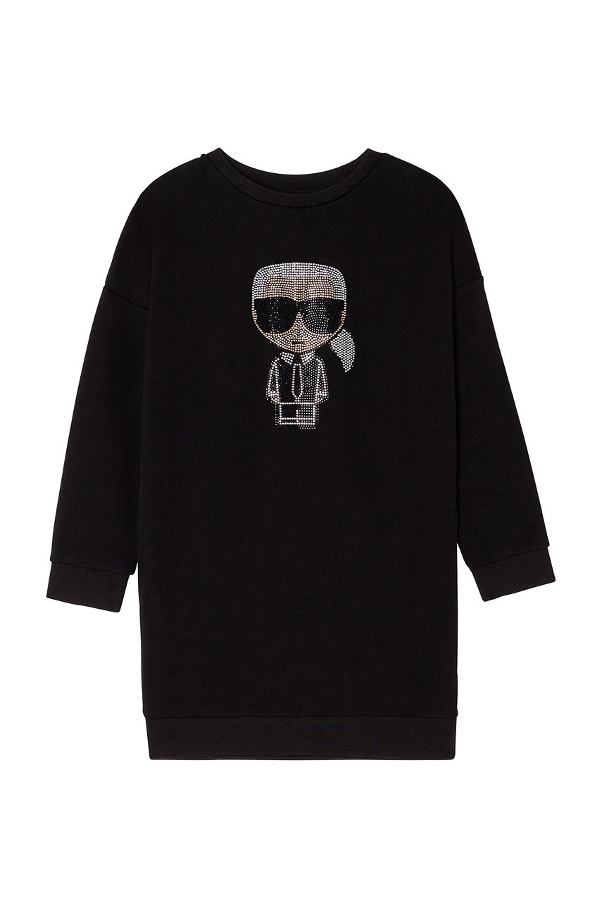 

Karl Lagerfeld - Детска рокля, Черен
