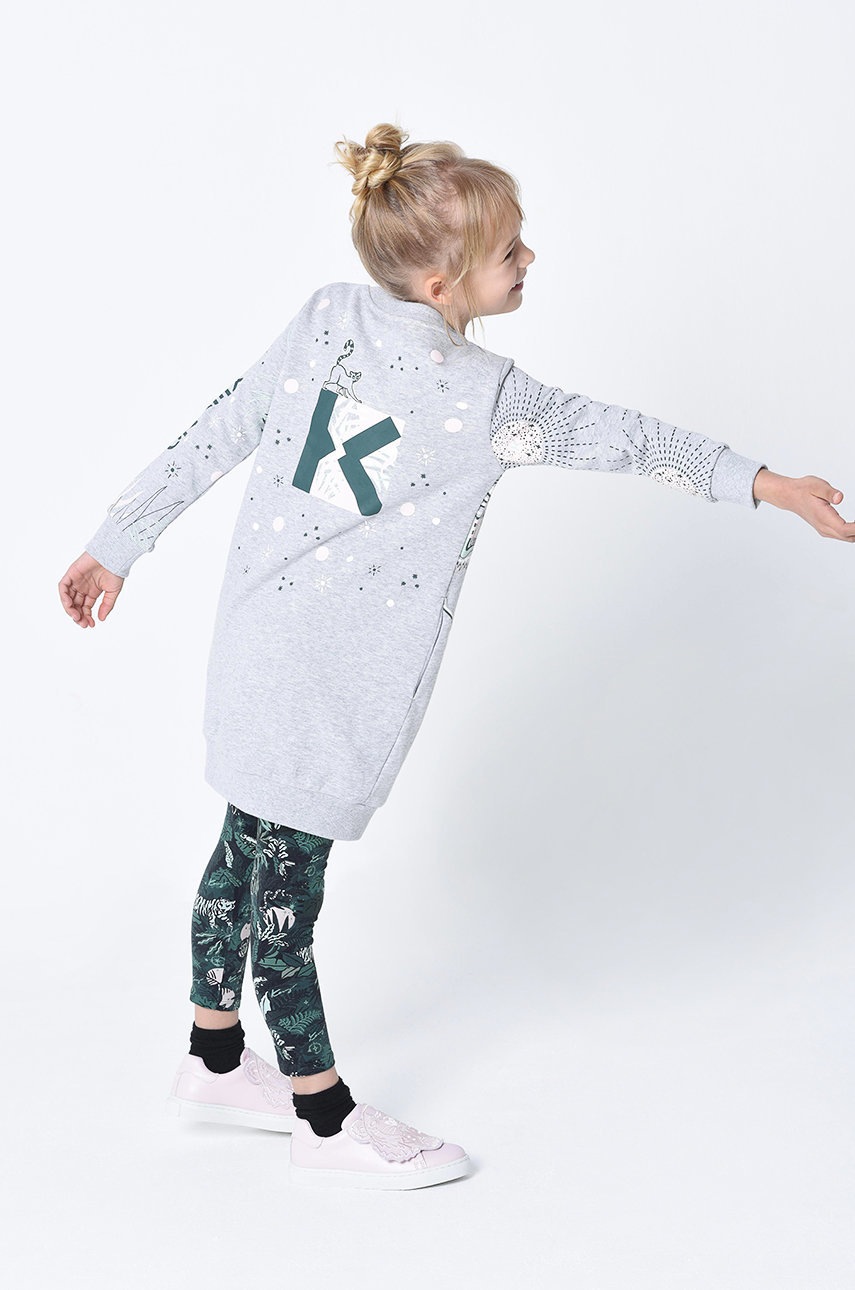 

KENZO KIDS - Детска рокля, Сив