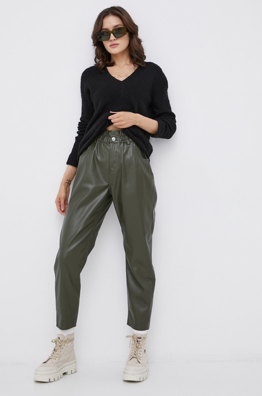 

Свитер с примесью шерсти Vero Moda женский цвет чёрный